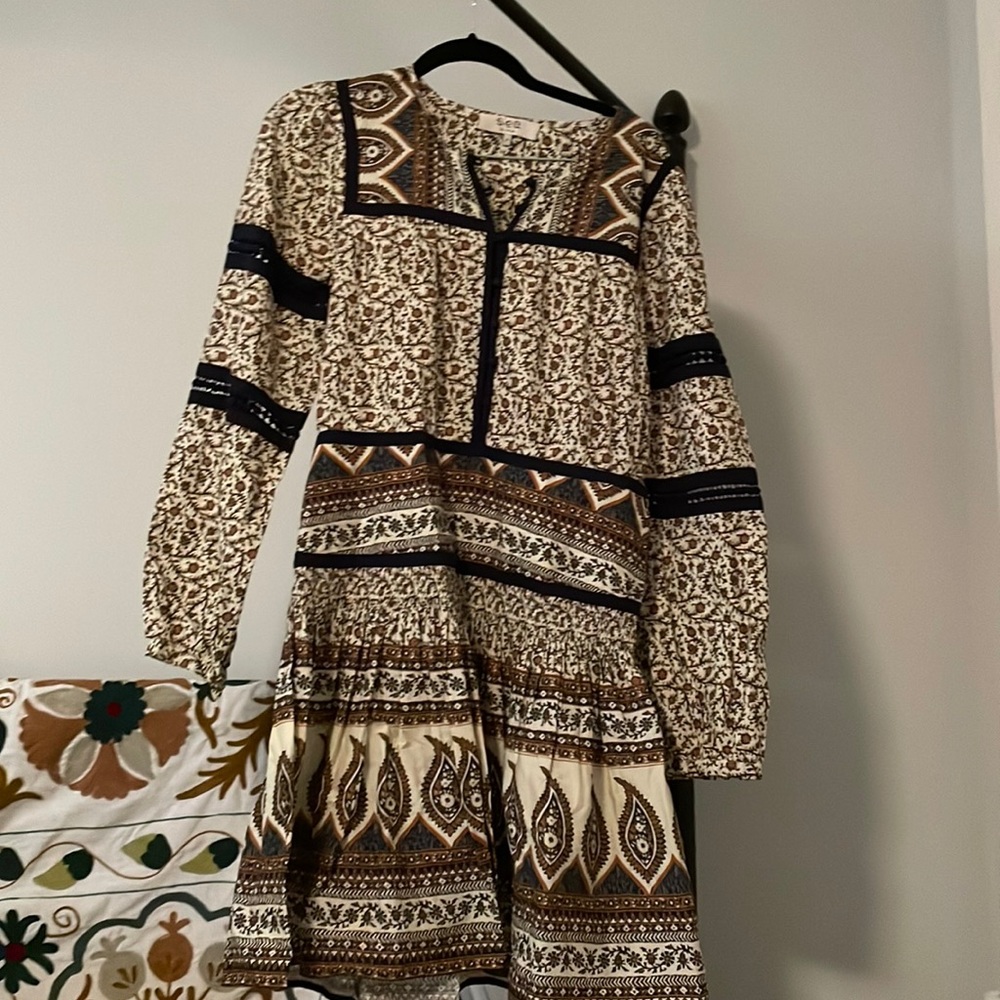 Sea NY dress- gorgeous pattern great condition